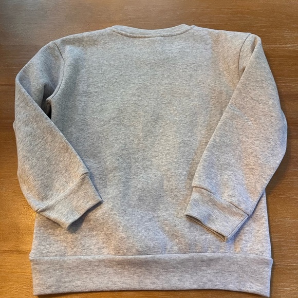 Gray Peanuts Christmas Sweatshirt lights up! child size 7 - Picture 5 of 9